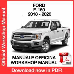 Manuale Officina Ford F-150 (2018-2020) (EN)