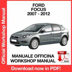 Manuale Officina Ford Focus (2007-2012)