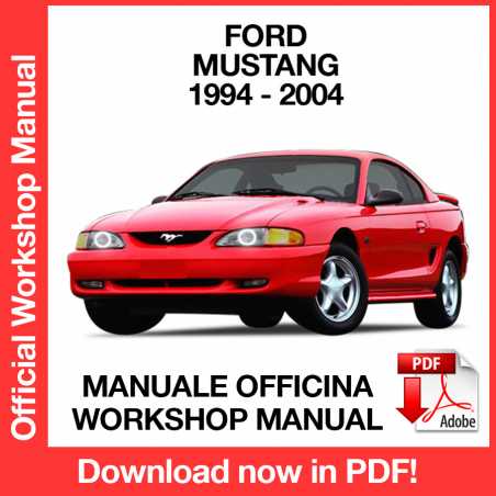 Workshop Manual Ford Mustang 4 (1994-2004)