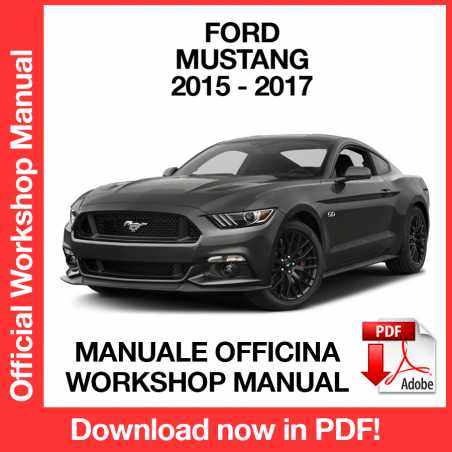 Manuale Officina Ford Mustang 6 (2015-2017)