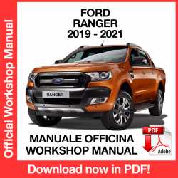 Manuale Officina Ford Ranger (2019-2021)