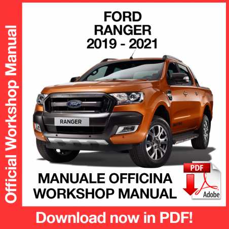 Workshop Manual Ford Ranger (2019-2021)