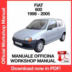 Workshop Manual Fiat 600