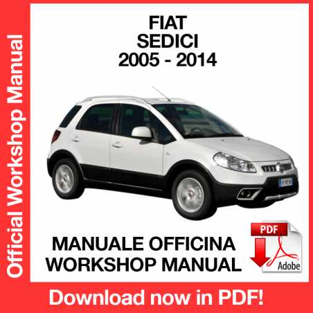 Workshop Manual Fiat Sedici