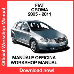 Workshop Manual Fiat Croma