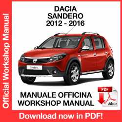 Workshop Manual Dacia...