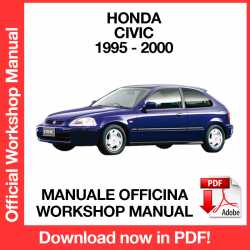 Manuale Officina Honda Civic (1995-2000