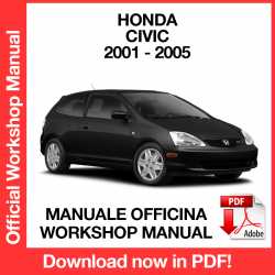 Workshop Manual Honda Civic (2001