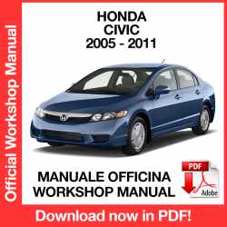 Workshop Manual Honda Civic (2005
