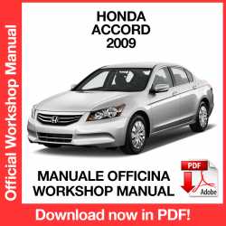 Manuale Officina Honda Accord