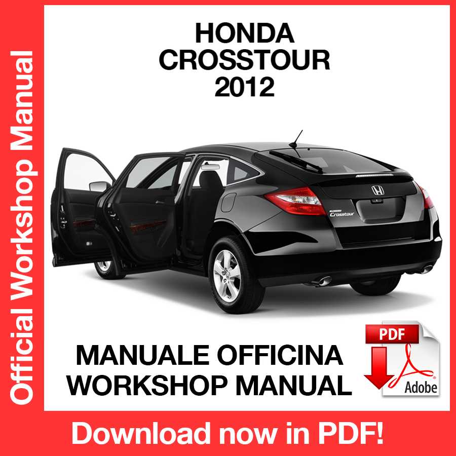 Workshop Manual Honda Crosstour (2012) (EN)