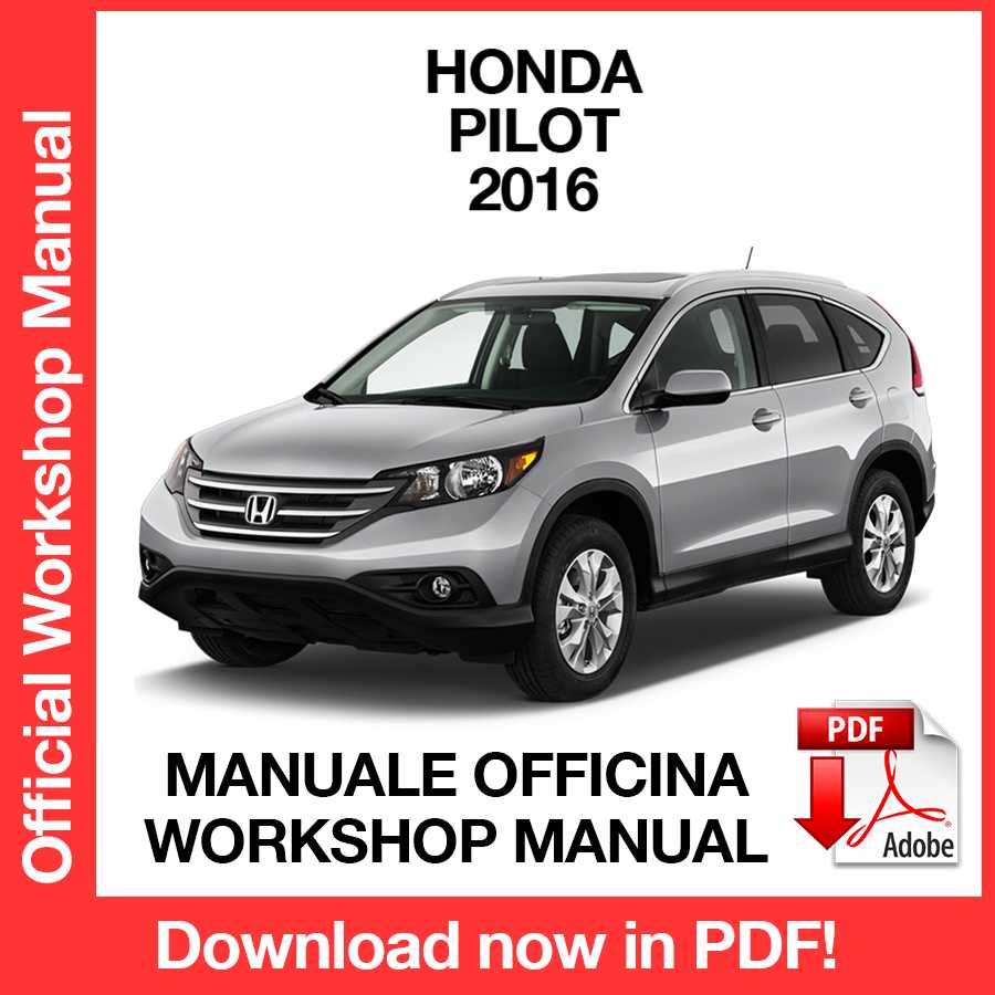 Workshop Manual Honda Pilot (2016) (EN)