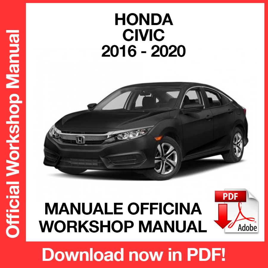 Workshop Manual Honda Civic (2016-2020) (EN)