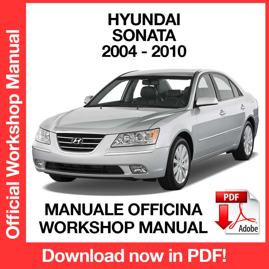 Workshop Manual Hyundai Sonata (2004-2010) (EN)