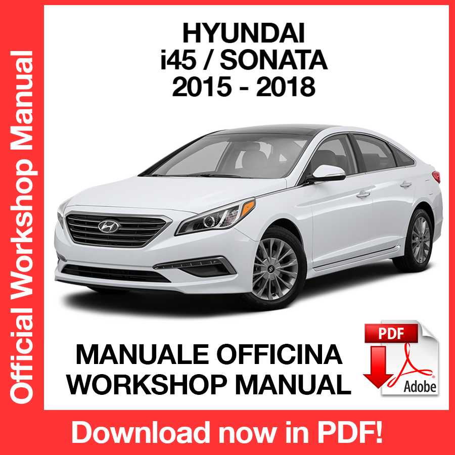 Workshop Manual Hyundai i45 Sonata (2015-2018) (EN)