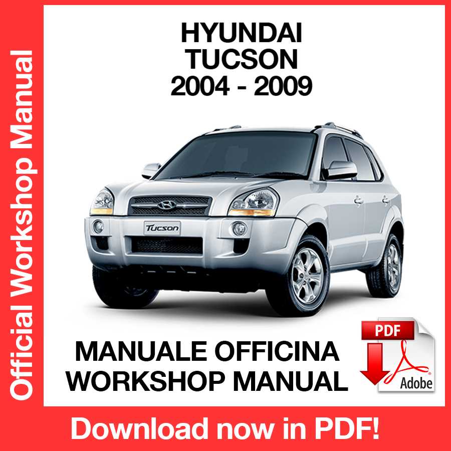 Workshop Manual Hyundai Tucson (2004-2009) (EN)