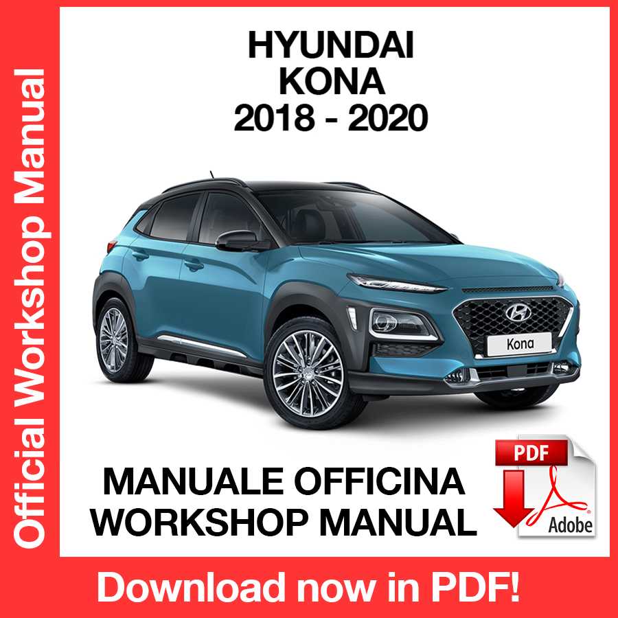 Workshop Manual Hyundai Kona (2018-2020) (EN)