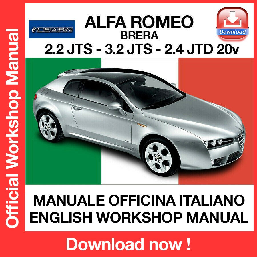 WORKSHOP MANUAL ALFA ROMEO BRERA (ITA) (EN)