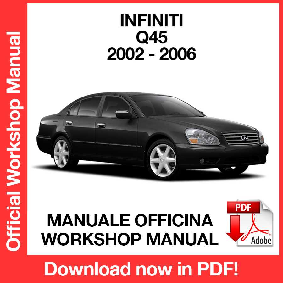 Workshop Manual Infiniti Q45 F50 (2002-2006) (EN)