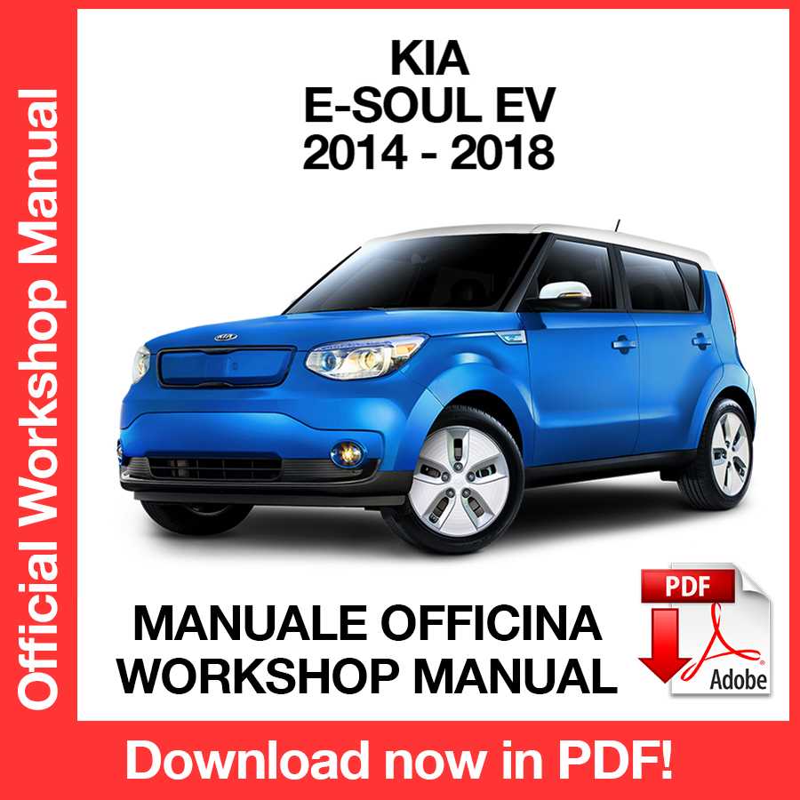 Manuale Officina Kia E Soul Ev (2014-2018) (EN)