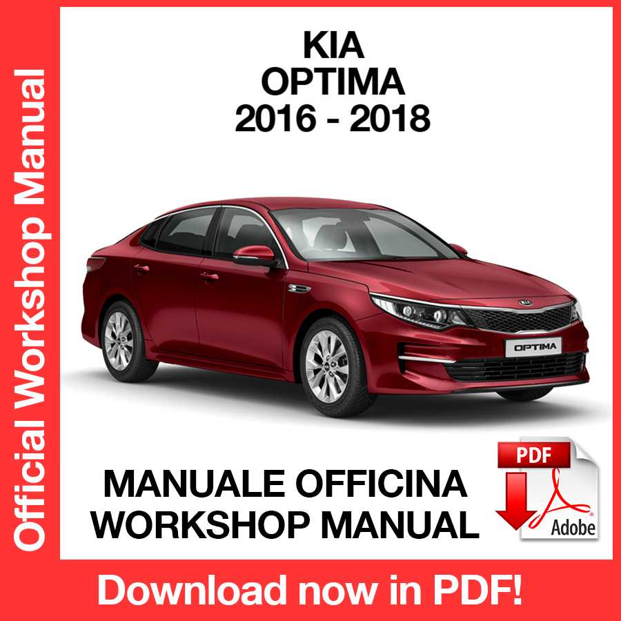 Workshop Manual Kia Optima (2016-2018) (EN)