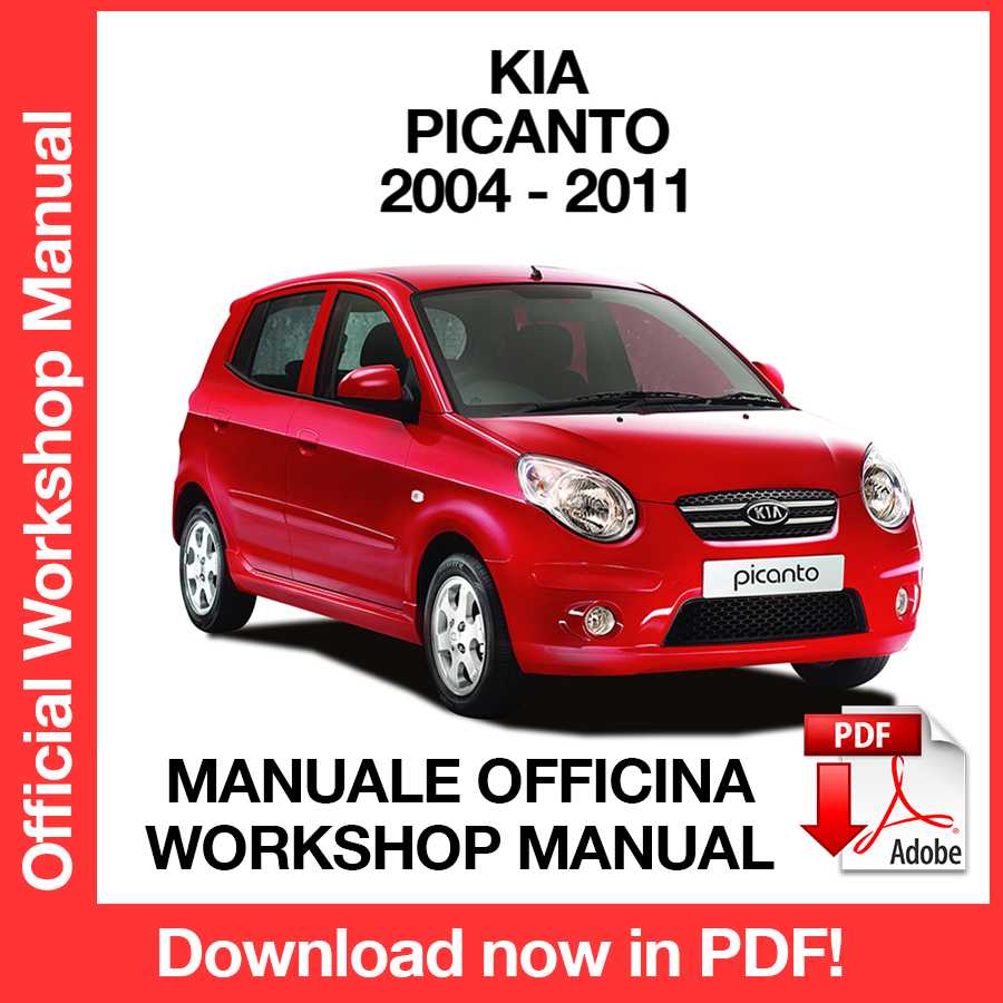 Workshop Manual Kia Picanto (2004-2011) (EN)