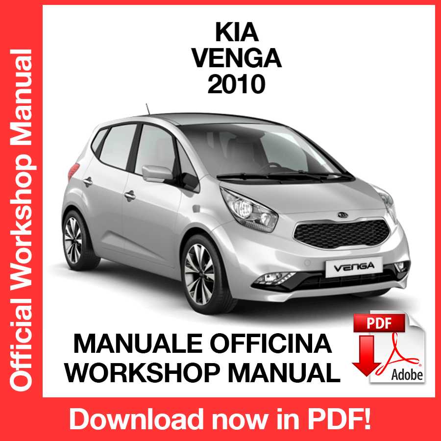 Workshop Manual Kia Venga (2010) (EN)