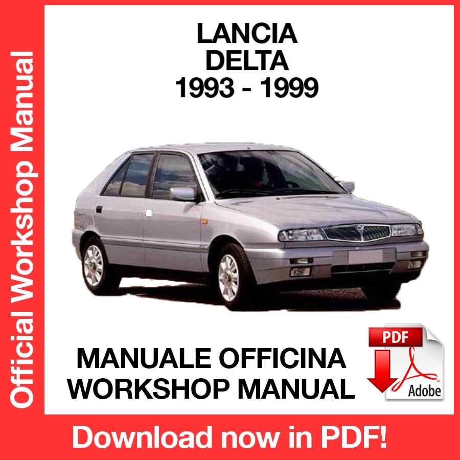 Workshop Manual Lancia Delta (1993-1999) (ITA)
