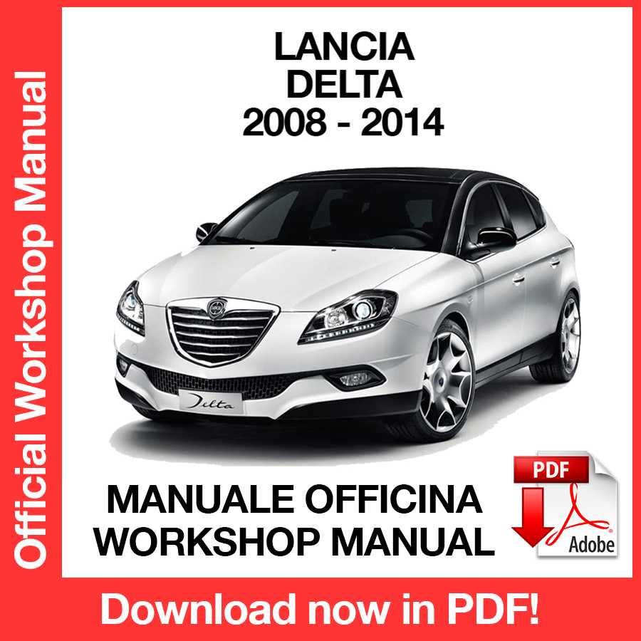 Workshop Manual Lancia Delta (2008-2014) (ITA)
