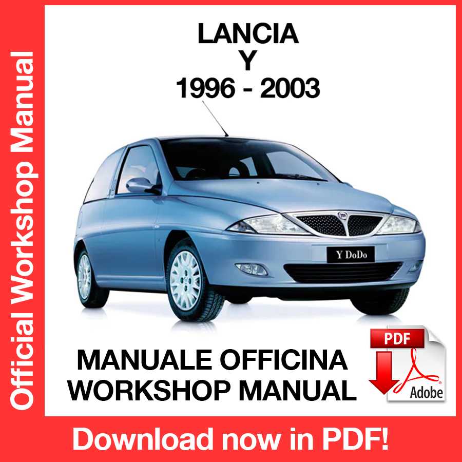Workshop Manual Lancia Y (1996-2003) (ITA)