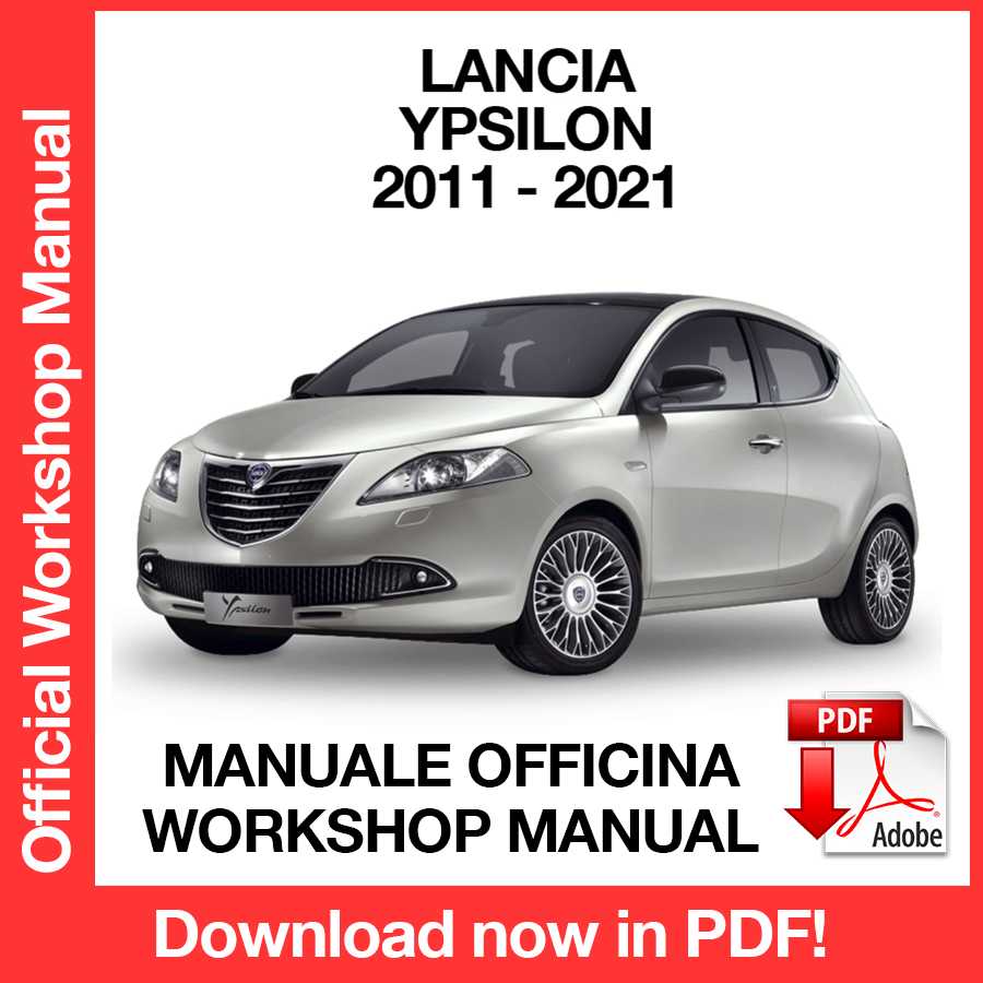 Workshop Manual Lancia Ypsilon (2011-2021) (ITA)