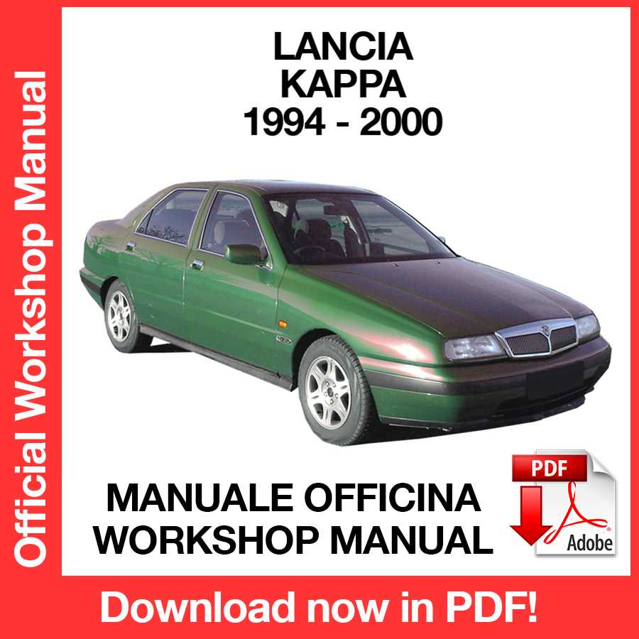 Workshop Manual Lancia Kappa (1994-2000) (EN)