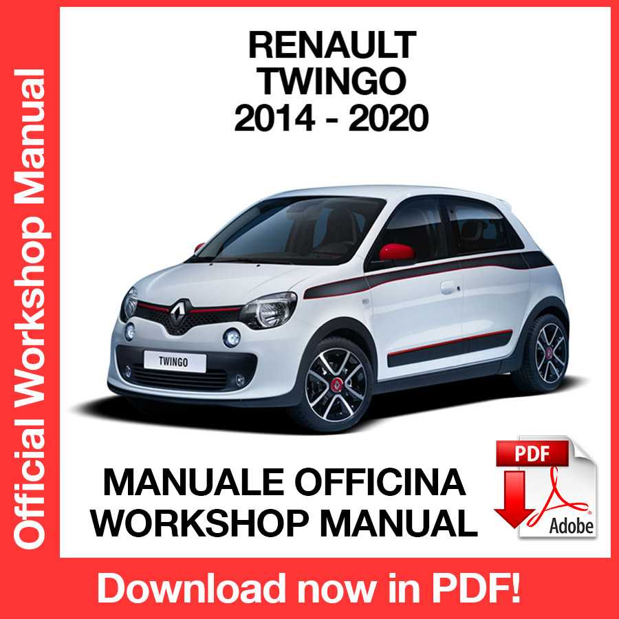 Workshop Manual Renault Twingo III X07 (2014-2020) (EN)