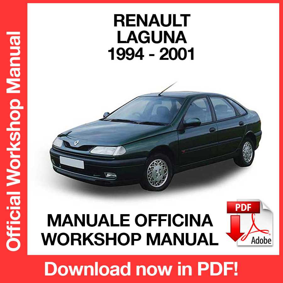 Workshop Manual Renault Laguna I (1994-2001) (EN)