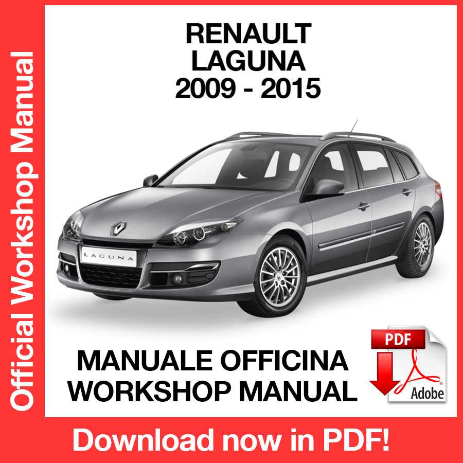Workshop Manual Renault Laguna III X91 (2009-2015) (EN)