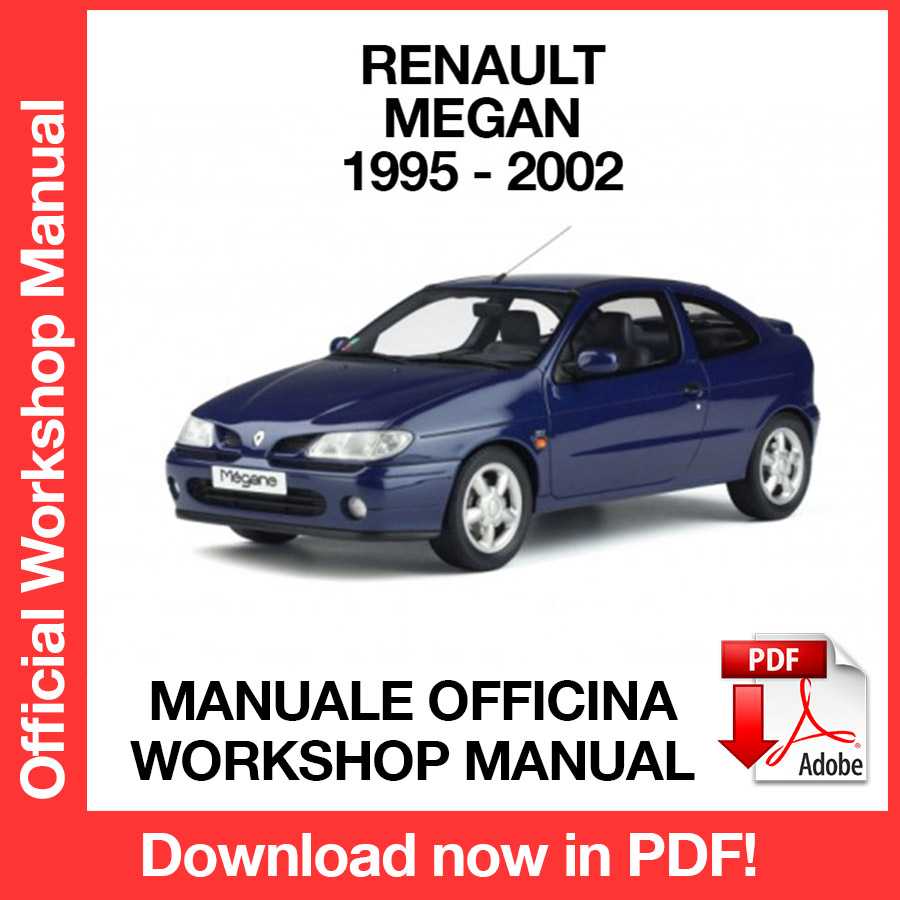 Workshop Manual Renault Megane I X64 (1995-2002) (EN)