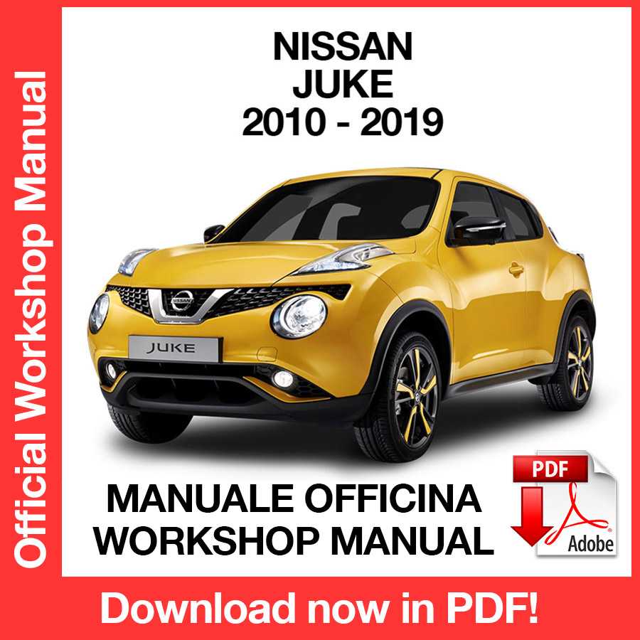 Workshop Manual Nissan Juke (2010-2019) (EN)