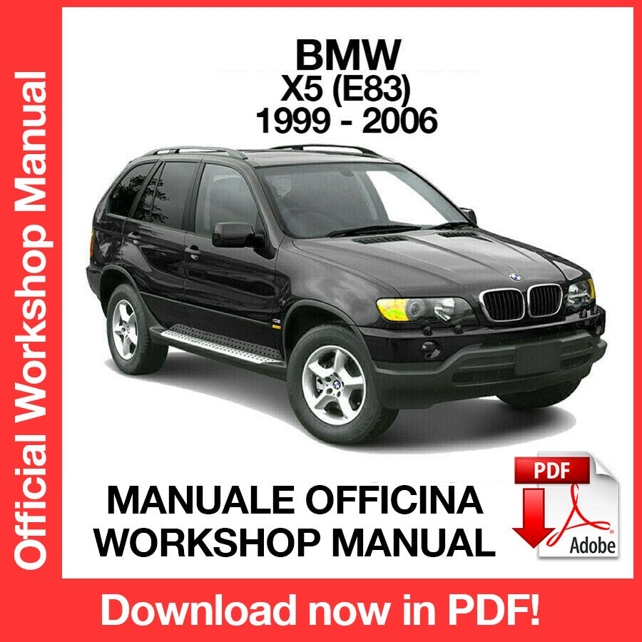 WORKSHOP MANUAL BMW X5 E53 (1999-2006) (EN)