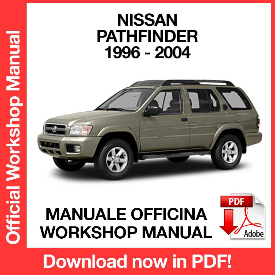 Workshop Manual Nissan Pathfinder R50 (1996-2004) (EN)