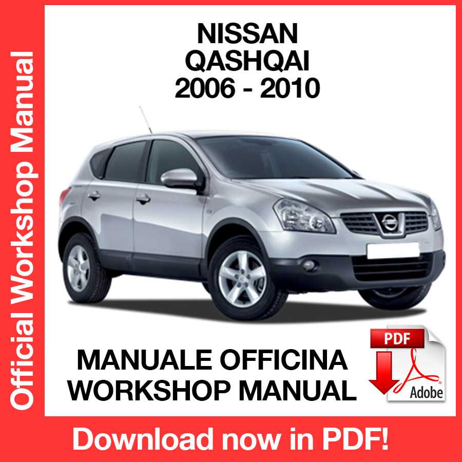 Workshop Manual Nissan Qashqai J10 (2006-2010) (EN)