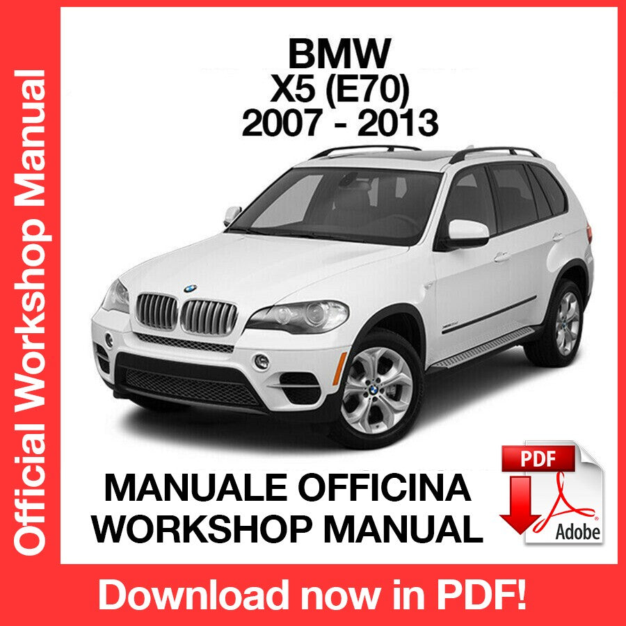WORKSHOP MANUAL BMW X5 E70 (2007-2013) (EN)