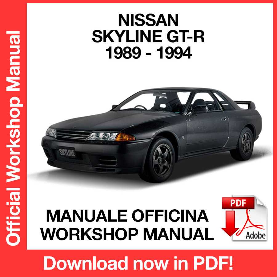 Workshop Manual Nissan Skyline GT-R R32 (1989-1994) (EN)