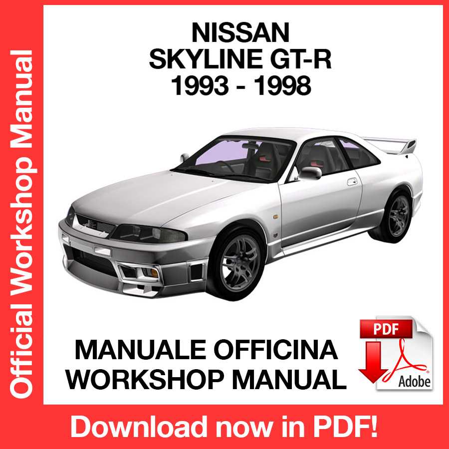 Workshop Manual Nissan Skyline GT-R R33 (1993-1998) (EN)