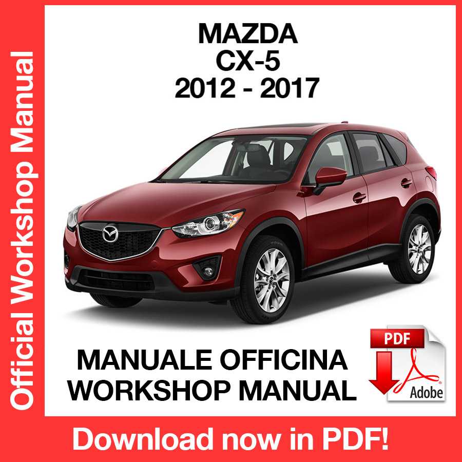 Workshop Manual Mazda CX-5 CX5 (2012-2017) (EN)