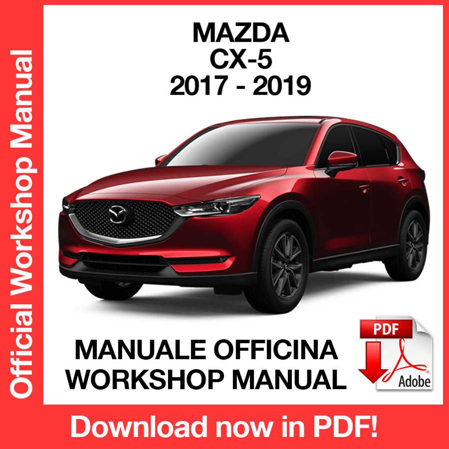 Workshop Manual Mazda CX-5 CX5 (2017-2019) (EN)