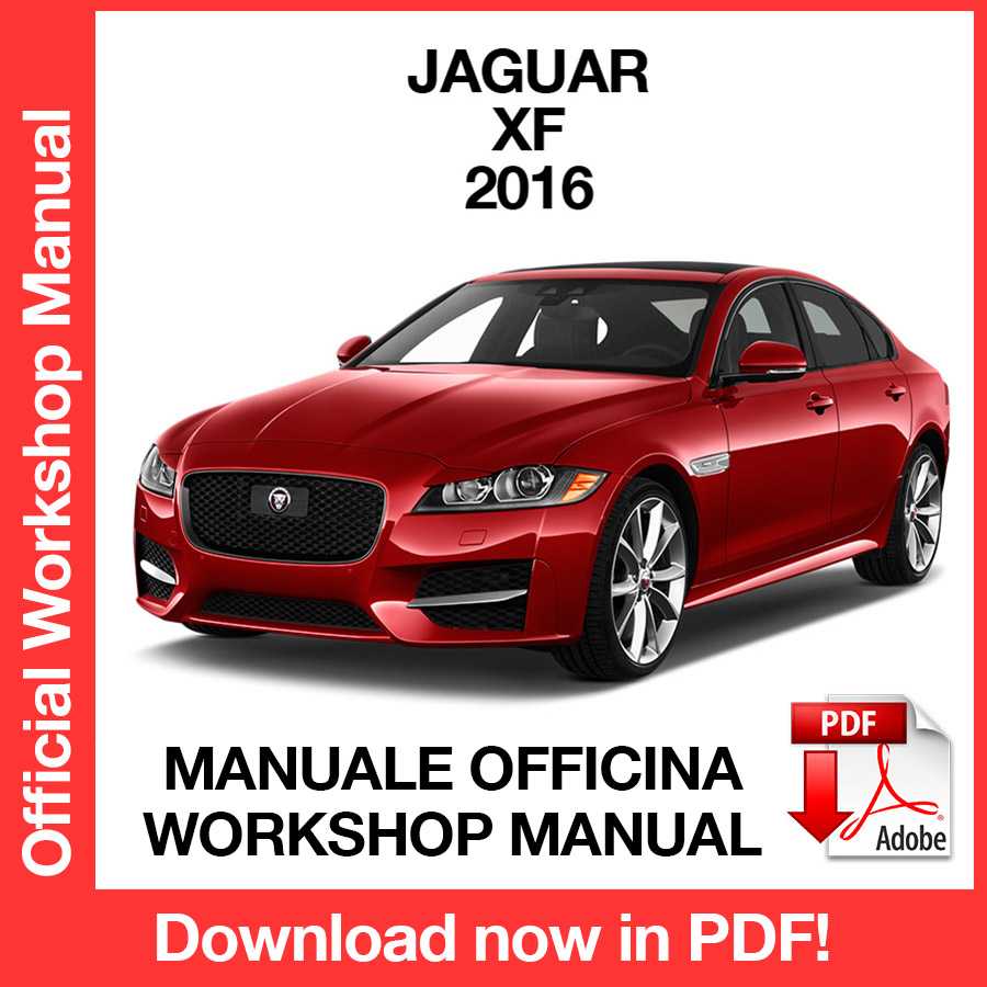 Workshop Manual Jaguar XF X260 (2016-2019) (EN)