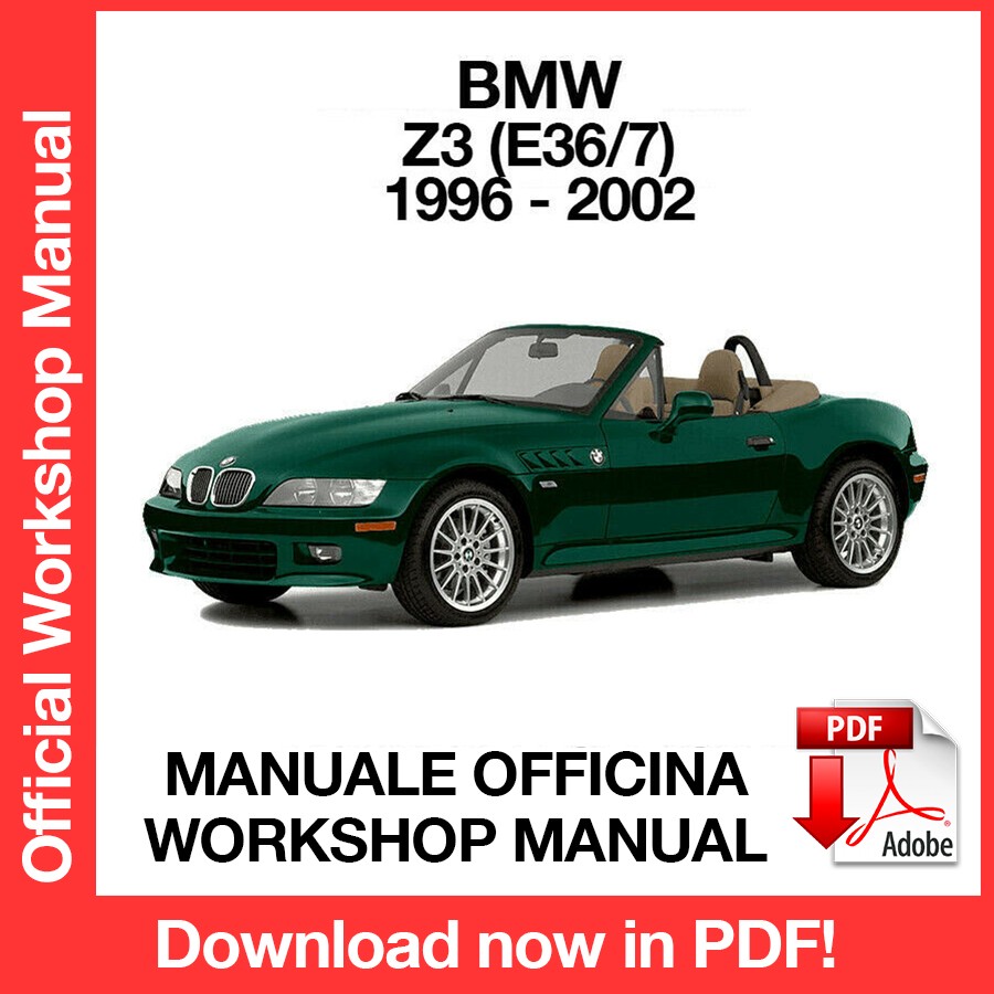 WORKSHOP MANUAL BMW Z3 E36 (1996-2002) (EN)