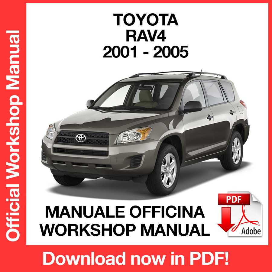 Workshop Manual Toyota Rav4 XA20 (2001-2005) (EN)