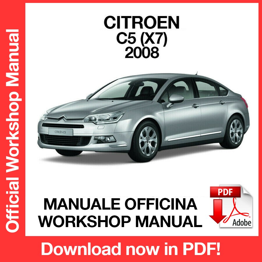 WORKSHOP MANUAL CITROEN C5 X7 (2008) (EN)
