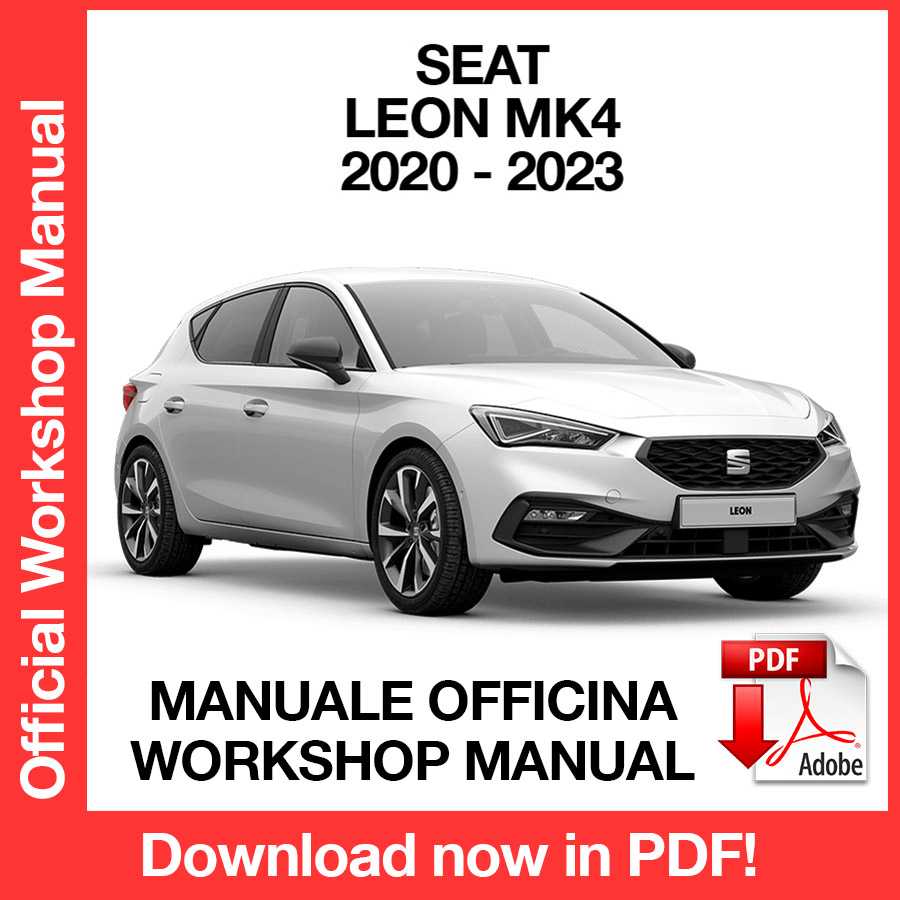Workshop Manual Seat Leon MK4 (2020-2023) (EN)